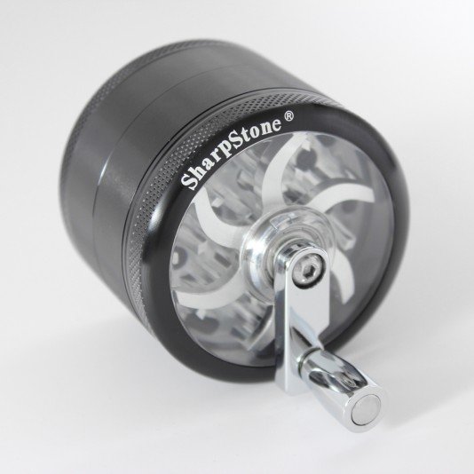 Młynek Sharpstone Turbowheel Grinder Czarny (Ø64mm 4 części)